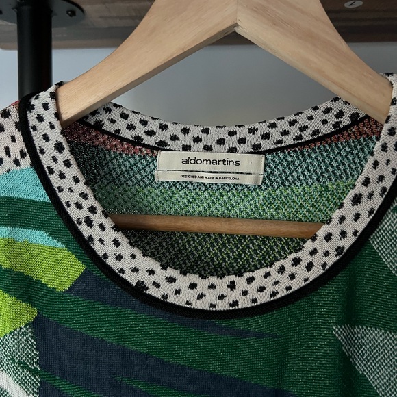 Anthropologie x Aldo Martins Tropical Knit Dress - Picture 4 of 9